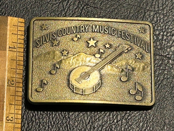 Silvis Country Music Festival Belt Buckle, new, n… - image 4