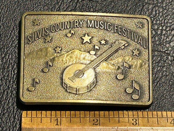 Silvis Country Music Festival Belt Buckle, new, n… - image 3