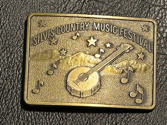 Silvis Country Music Festival Belt Buckle, new, n… - image 2