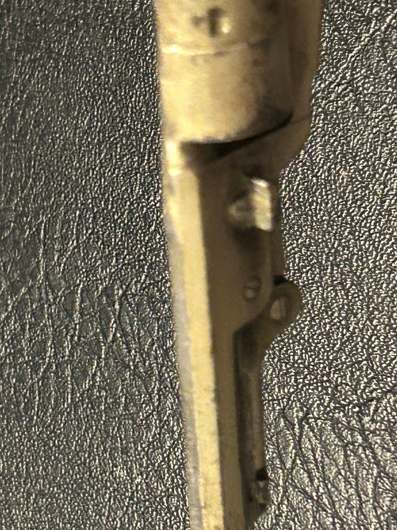 Pistol belt buckle, Bergamot Brass Works 1979 - image 8