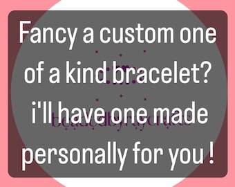 Custom Friendship Bracelet