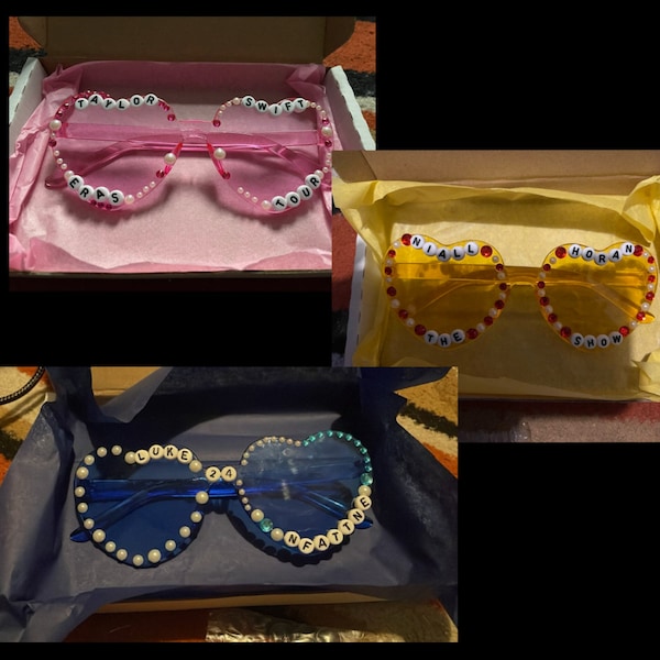 Concert and Festival Sunglasses! Custom Sunglasses Available Too!