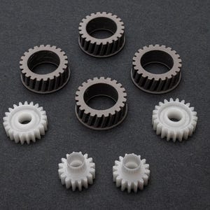 Mercedes-Benz R129 SL300 Series gear replacement kit for headrest and power seat adjusters 2+4 piece set