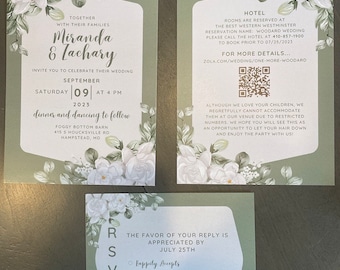 Custom Wedding Invitations