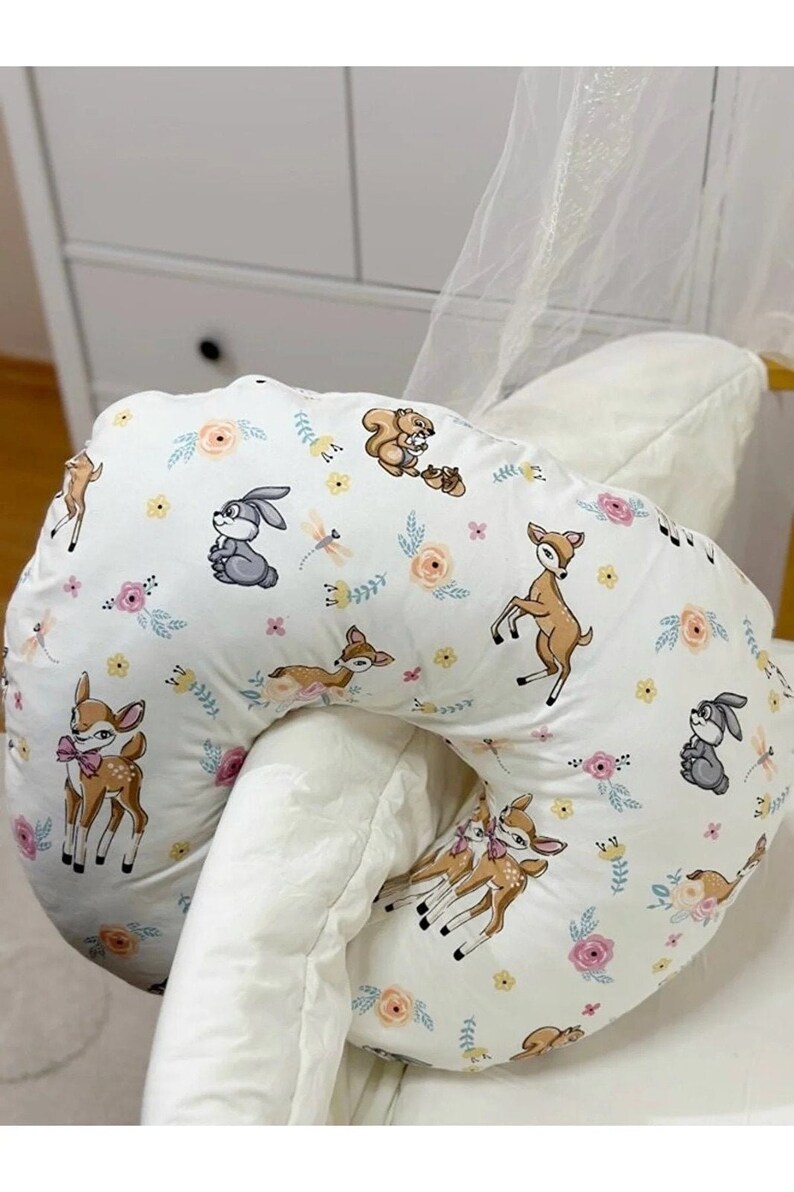 Boppy Pillow, Nursing Pillow Cover, Breastfeeding Pillow, Baby Support