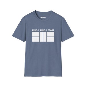 Pickleball T-Shirt | Zero-Zero-START | Unique Custom Design | Perfect Gift for Pickleball Mom, Dad Girlfriend or Boyfriend