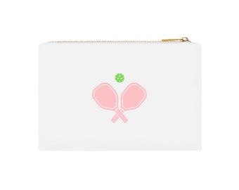 Pickleball Zipper Accessory Bag | Cosmetics Bag | Great Gift For Mom | Purse Organizer