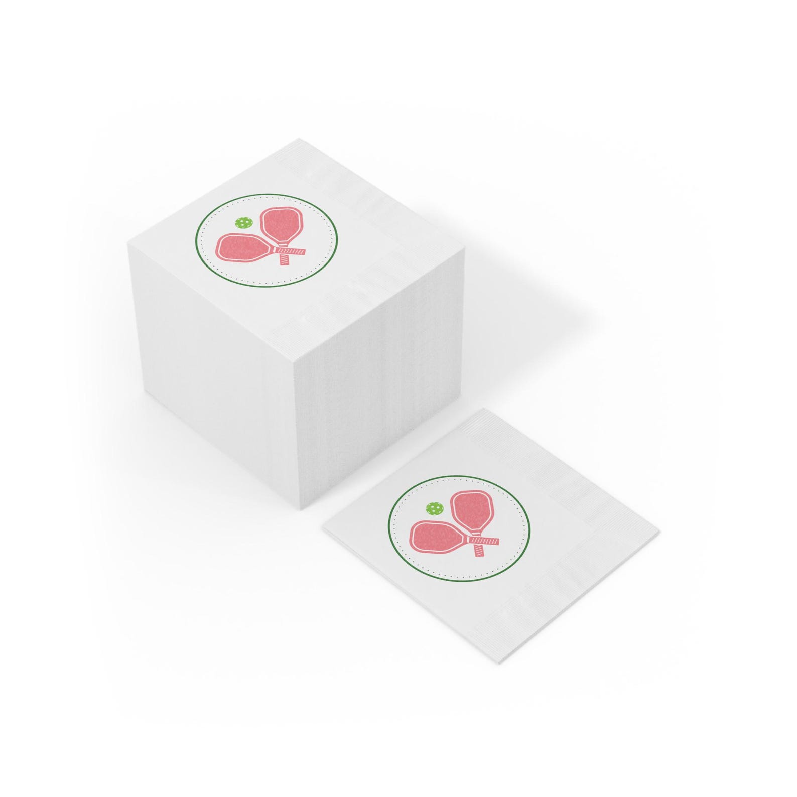 Pickleball Dogs Cocktail Napkins (set of 4) main image 0