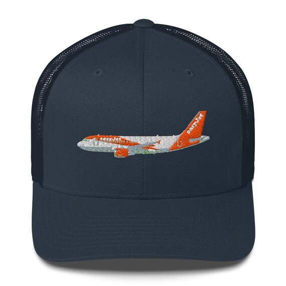 Easyjet Embroidered Hat – Aviation Cap for Plane Spotters, Pilots
