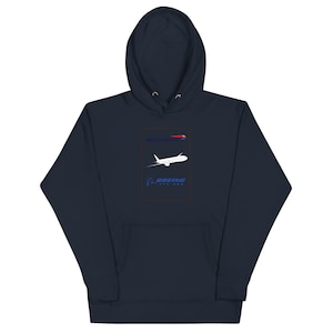 Boeing 777 777 - 200 ba British airways Bea BOAC Unisex Hoodie 777x GE90 RR Pilot crew gift