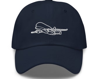 Airbus Beluga embroidered Pilot Gift Aviation Aviator Cabin Crew Flight Pilot Enthusiast Planespotter b767 767-300 Dad hat