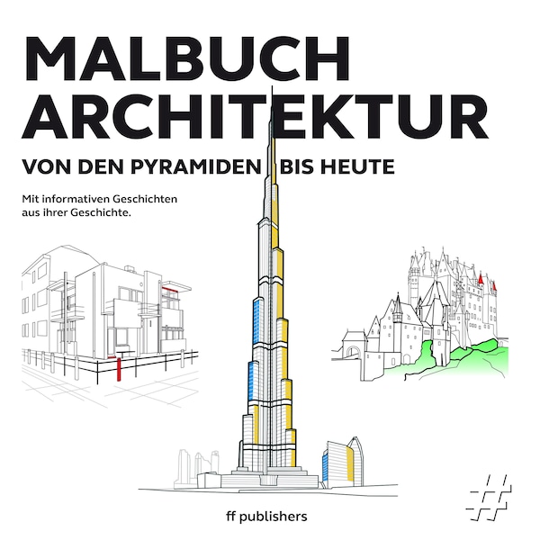 Malbuch Architektur