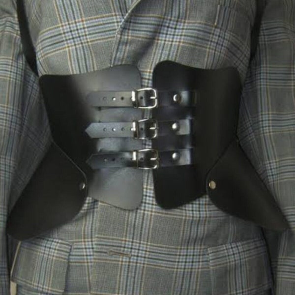 Ceinture corset en cuir pour femme - Ceinture harnais réglable - Style vintage - Options grande taille - Cadeau pour elle - Harnais artisanal