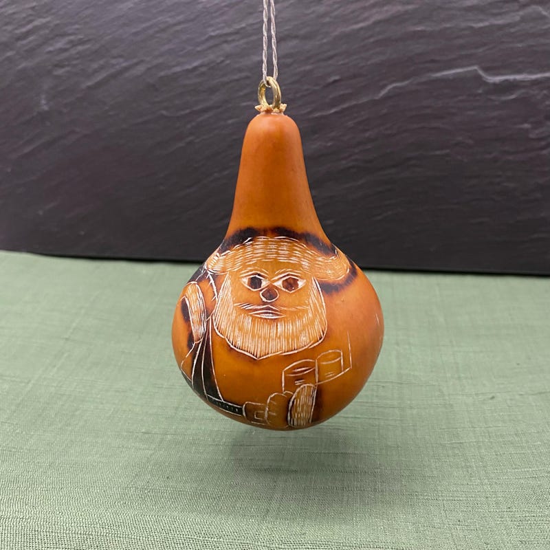 Gourd christmas tree ornaments