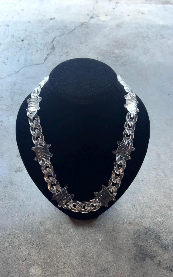 Barbed Wire Choker, Barb Wire Necklace, Emo Goth Cool Fashion Rock