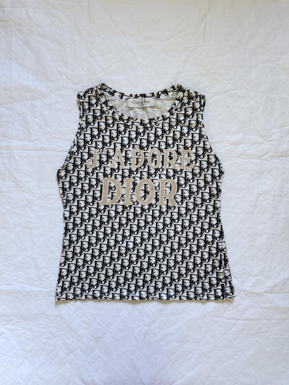 J Adore Dior Tank - Etsy Canada