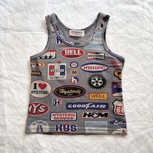 Hysteric Glamour Tank - Etsy