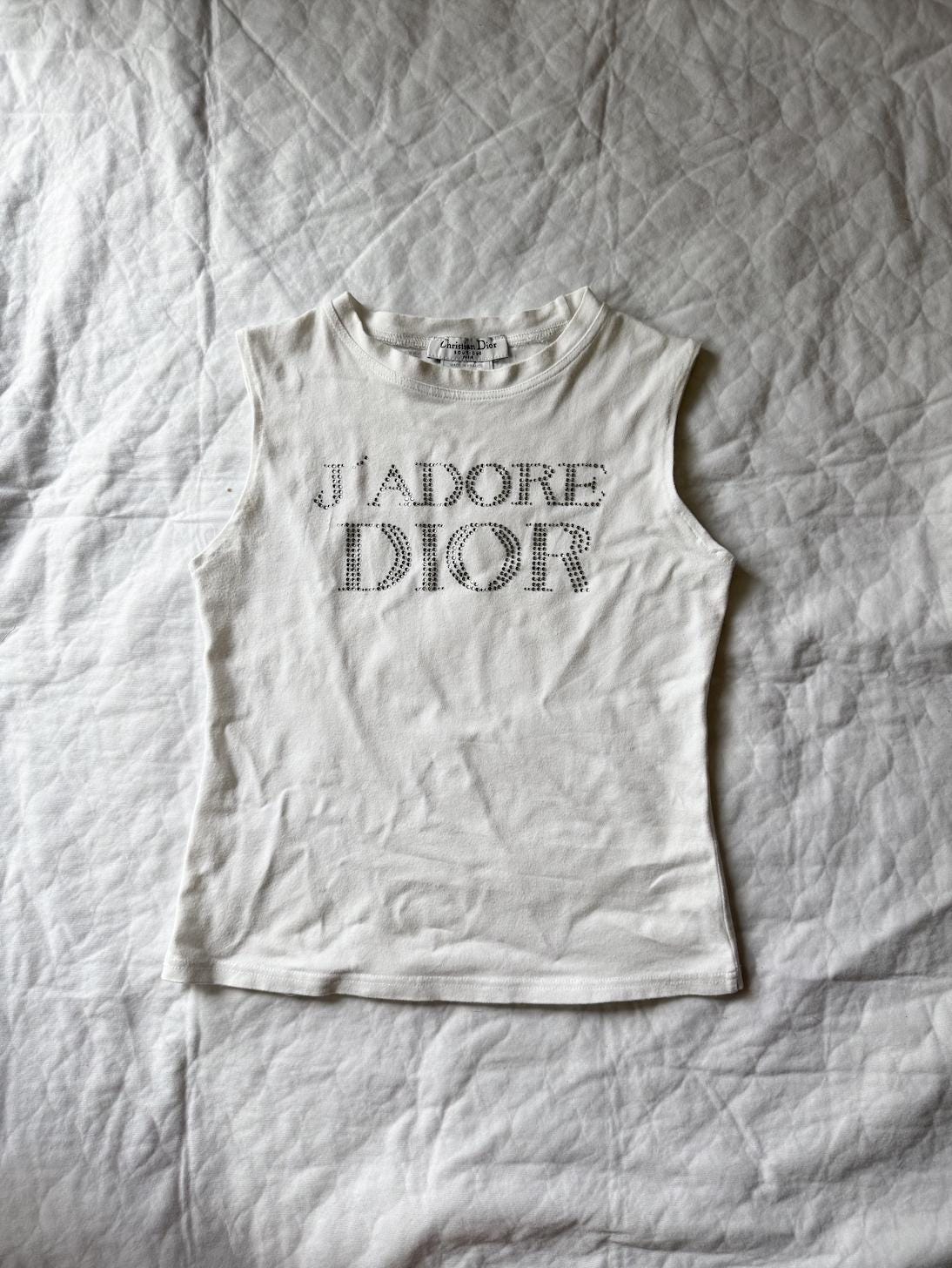 Dior タトゥー風プリント タンクトップ Dior タトゥー風プリント タンクトップ 【公式通販】