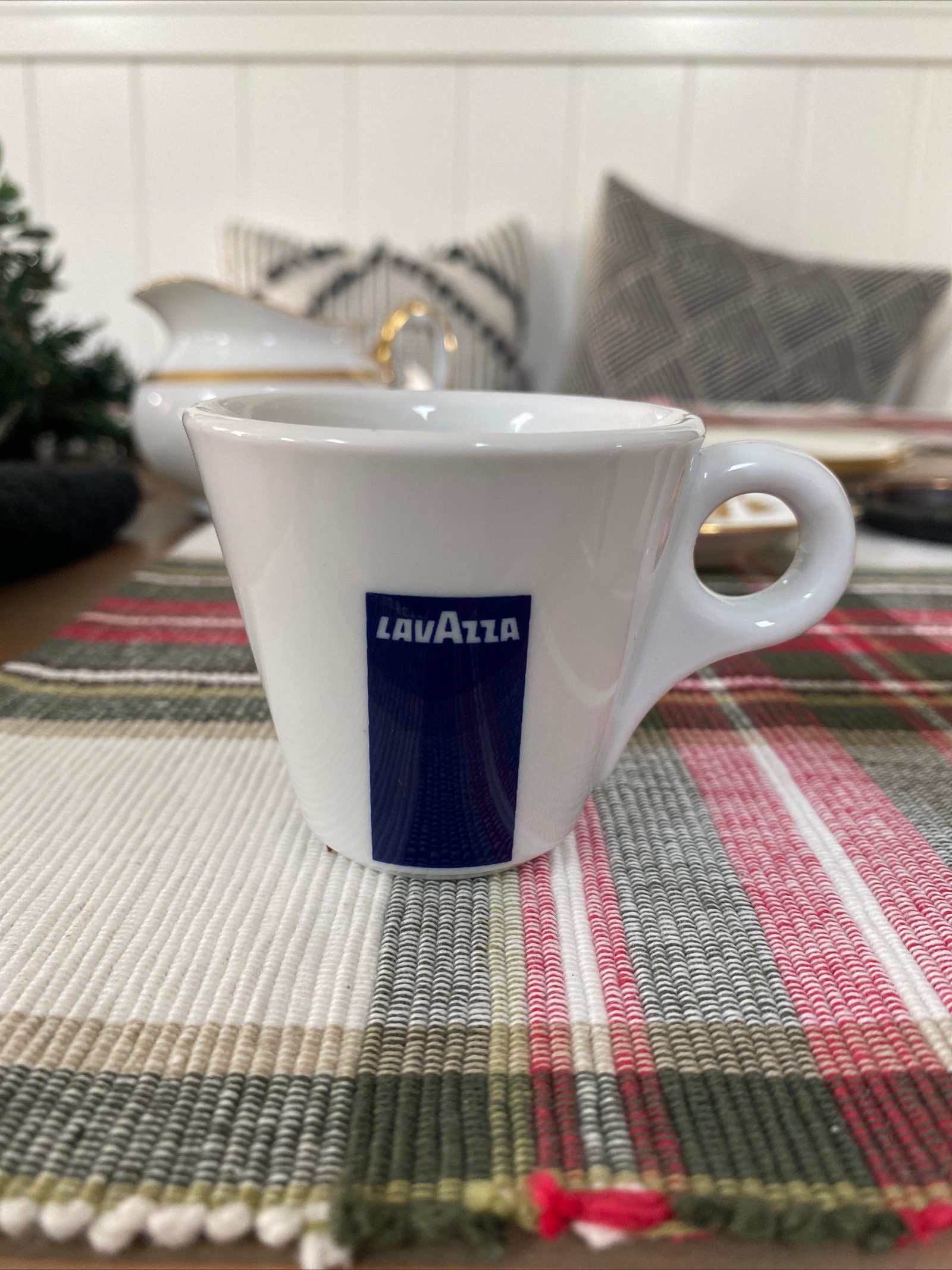 Lavazza 2oz. Espresso Cups - Set Of 2 (Cups ONLY) Imported From Portugal