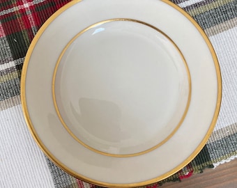 Vintage Lenox China J34 Pattern Bread & Butter Plate Replacement Dinnerware Gold