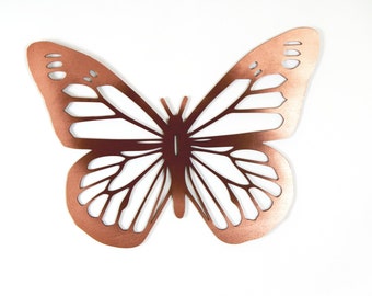 Schmetterling Buchenholz - Wanddekoration