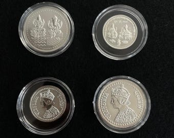 Lakshmi Ganesh 999 Pure Silver Coin: Diwali Dhanteras Gift