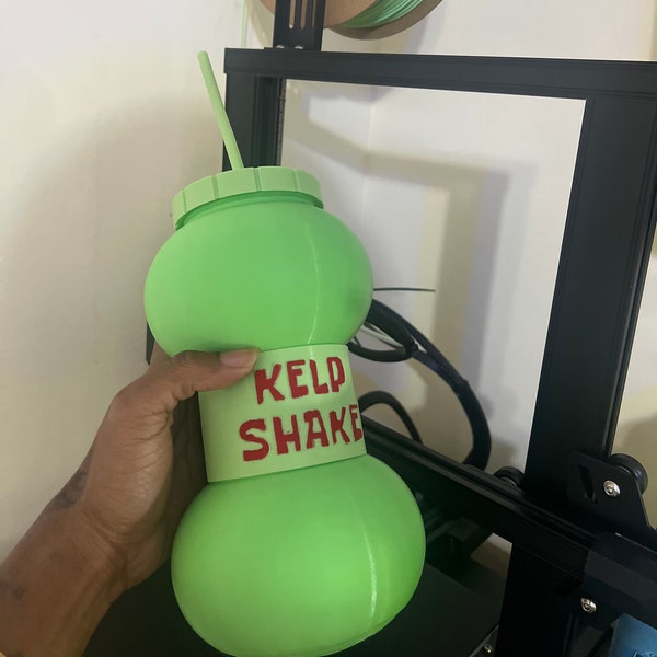 3D printed Kelp Shake (Bottle holder)