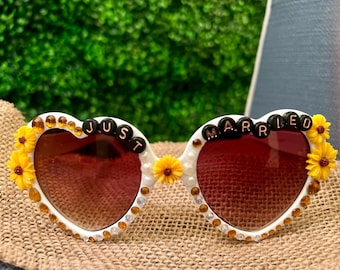 Custom “Just Married” Phunglasses / Sunglasses