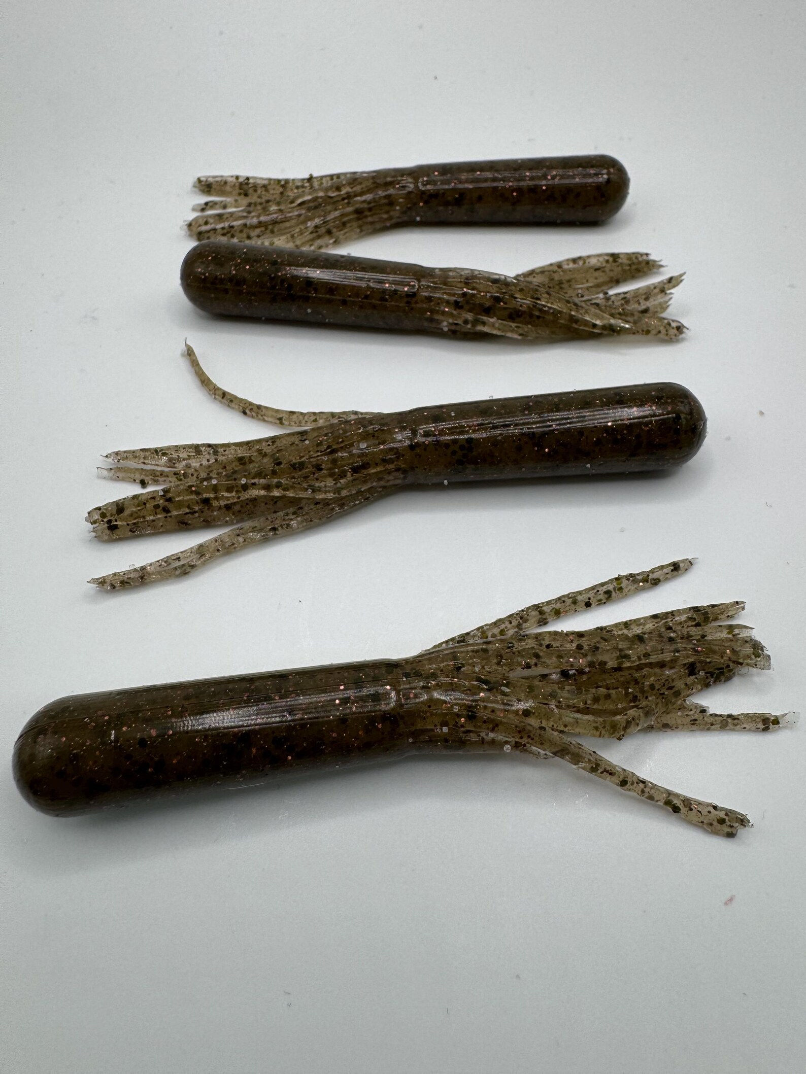 Swamp Double-dipped Tube Baits (3.75 & 2.75 Available) - Etsy