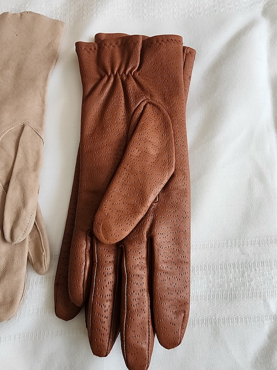 Leather gloves (3 pair) - image 3