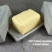 Butter Dish Template Pottery Template for Slab Building With ...