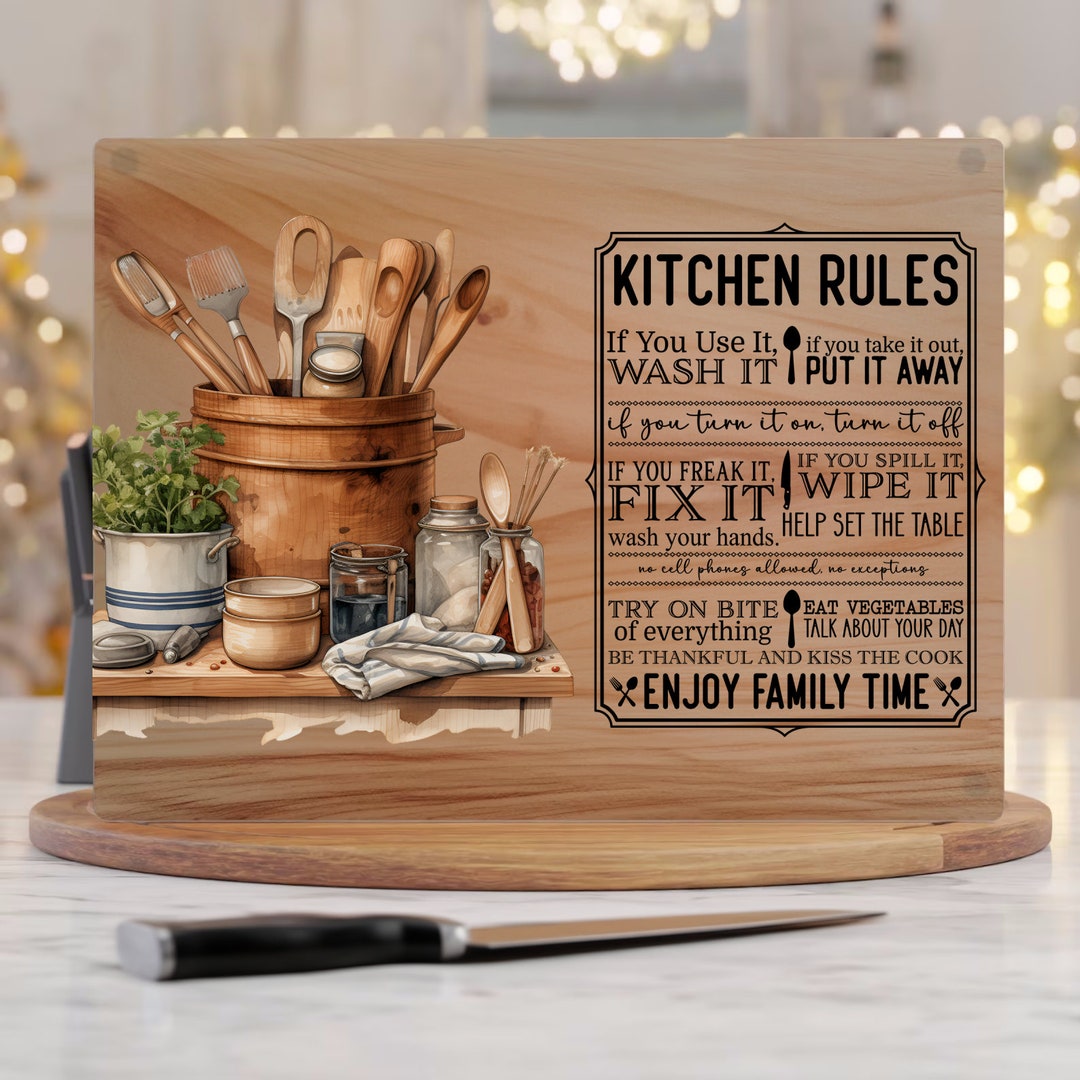 Cutting Board Sublimation Designs Download, Kitchen Sublimation Png ...