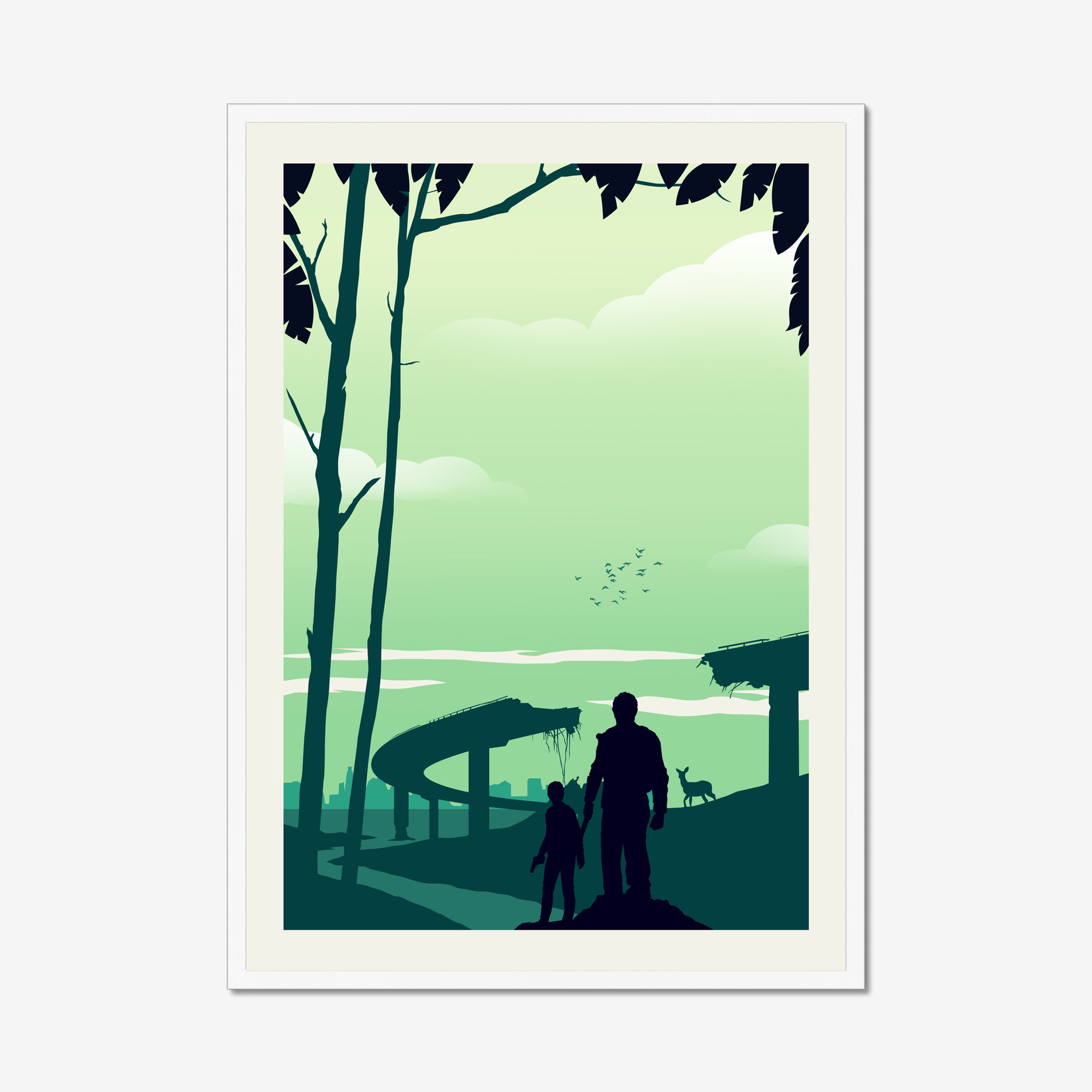 The Last of Us Minimalist Art Print Poster - Etsy