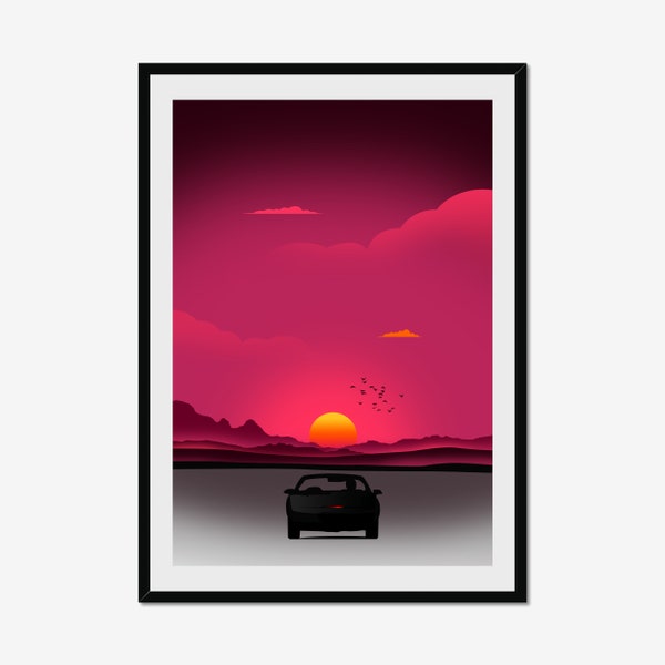 Knight Rider Poster - Etsy