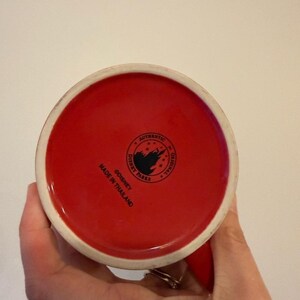 Disney Mickey Mouse Red and Black Mug image 3
