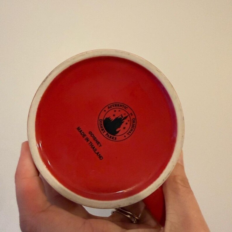 Disney Mickey Mouse Red and Black Mug image 3