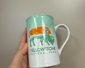 Yellowstone National Park collectible mug