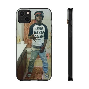 Custodia per telefono Chief Keef Sosa Custodia per cellulare Glo gang Rapper Gift Il cavo per iPhone presente non segue mai