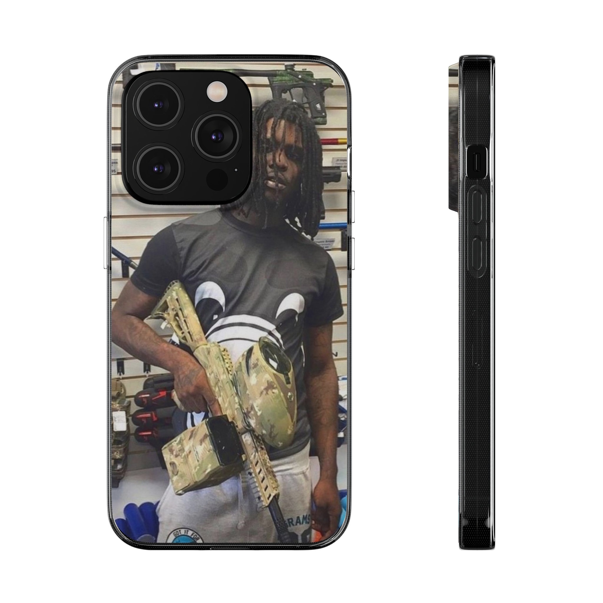 Chief Keef Rapper Glo Gang Sosa Soft Phone Case Lead Never Follow