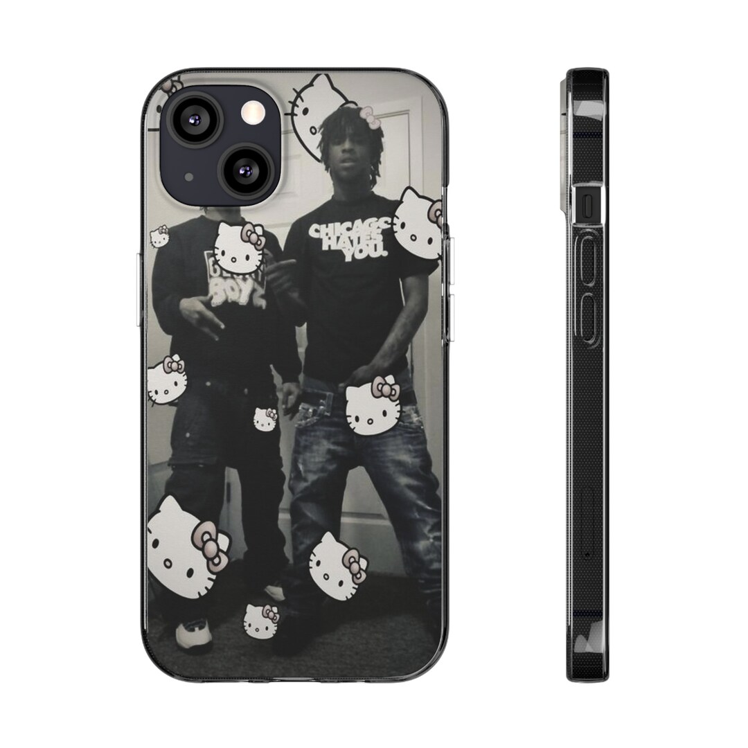 Chief Keef Sosa Rapper Glo Gang Hello Kitty Soft Phone Cases Mobile