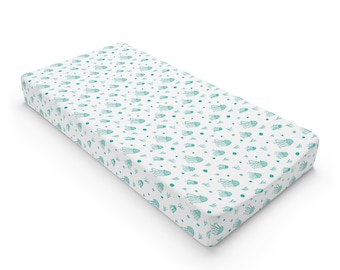 Baby Changing Pad Cover Sea themed Ocean Themed Jelly Fish