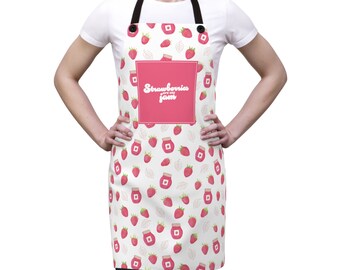 Copy of Apron (AOP) with Pomegranate pattern- women