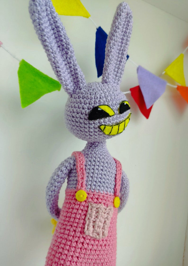 Patrón en español, de amigurumi JAX imagen 5