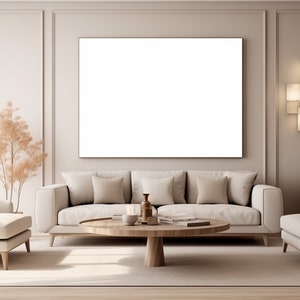 mockup picture frame on wall. home interior design. Pack.1