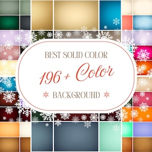 196 Color Background Bundle, Digital Pack, Solid Colors Backgrounds,Background Backdrops, Digital Download, Instant Download, JPEG Files