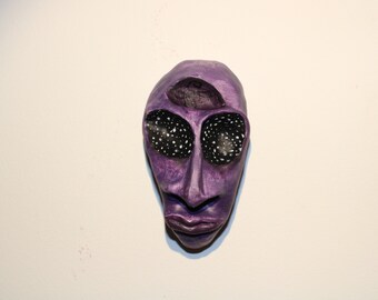 ASTROPHOBIA - handmade ceramic mask