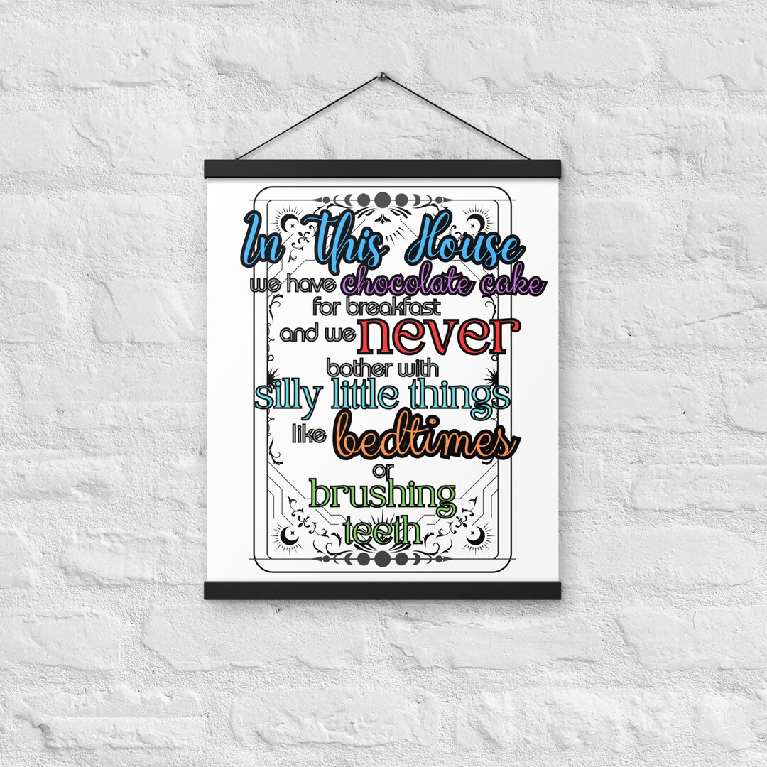 Practical Magic Hanging Wall Decor Poster Quotes 16x20 - Etsy