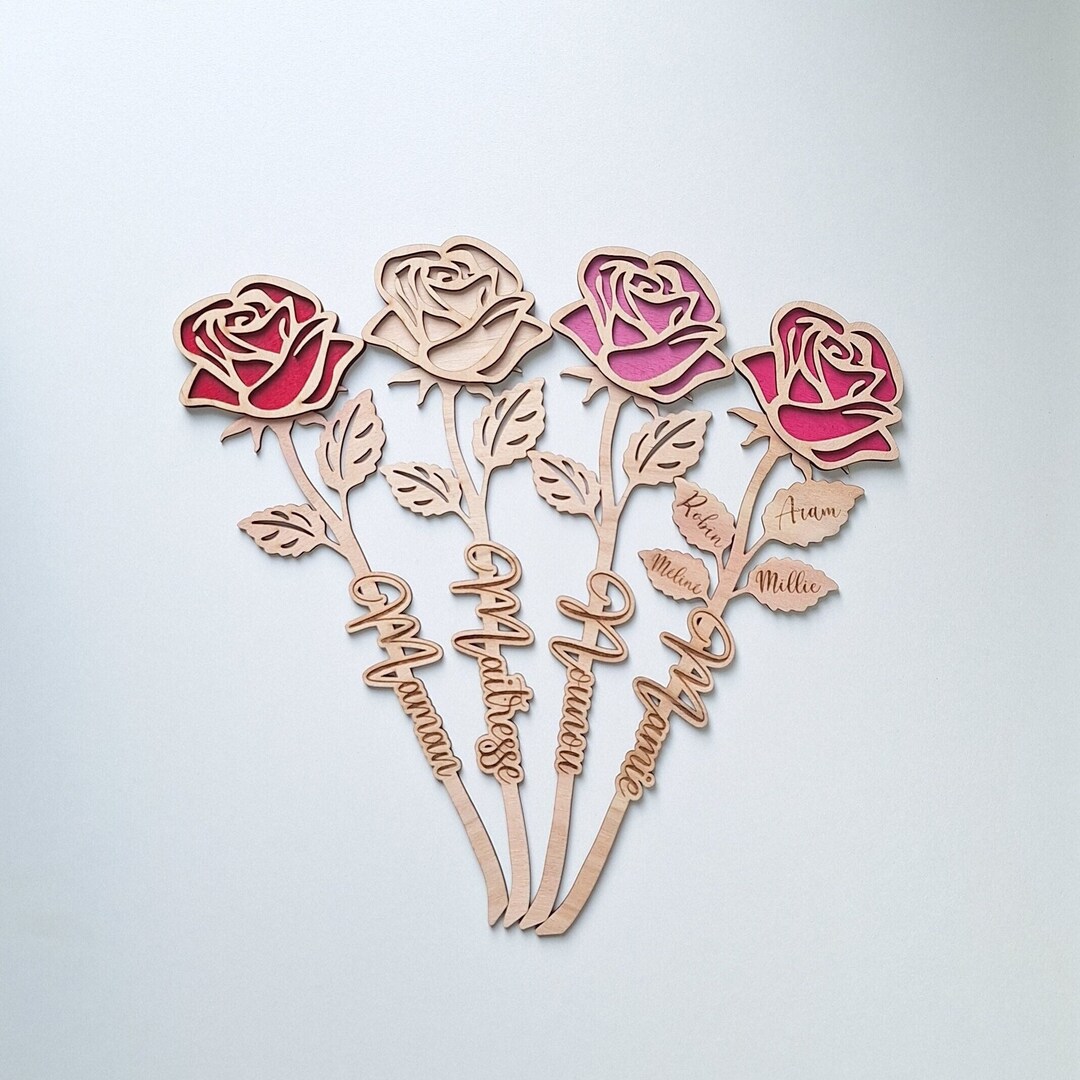 Evecase Tasse Émaillée Papillons & Fleurs Roses + Cuillère – Verre Résistant Cadeau Maman, Mamie, Maîtresse, Anniversaire, Fête Des Mères