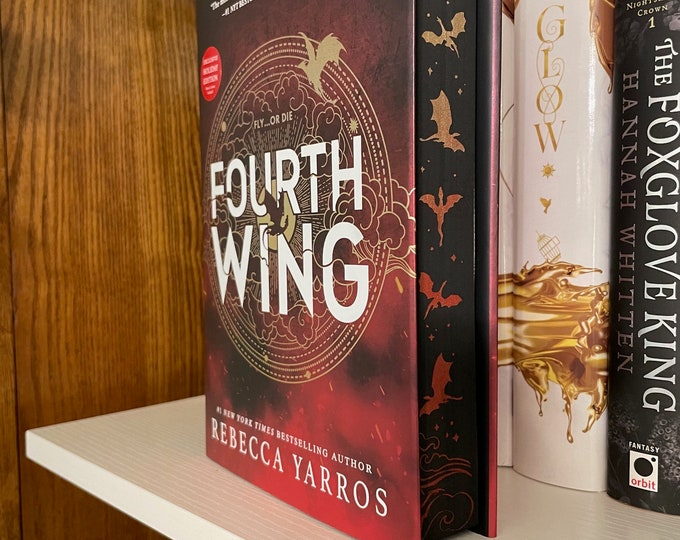 Fourth Wing Holiday Edition Custom Sprayed Edges Etsy