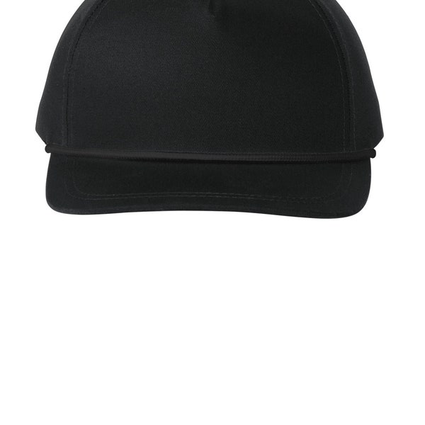 Port Authority Snapback Five-Panel Rope Cap C962